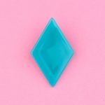 coucou suzette hair clip turquoise blue diamond