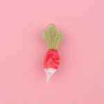 coucou suzette hair clip radish