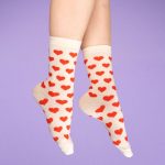 coucou suzette cotton socks hearts