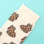 coucou suzette cotton socks bengal cat