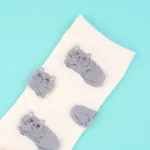 coucou suzette cotton socks cat suzette