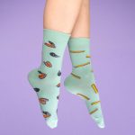coucou suzette mussels & fries cotton socks