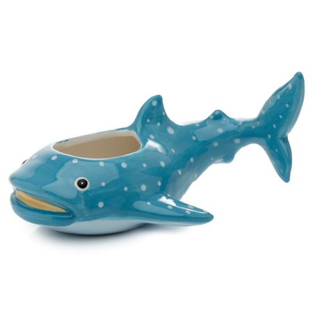 ceramic garden pot animal shaped whale shark