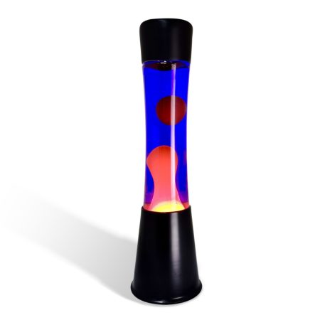 lava lamp orange purple mat black