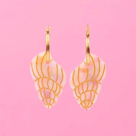 coucou suzette shells earrings