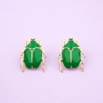 coucou suzette beetle earrings