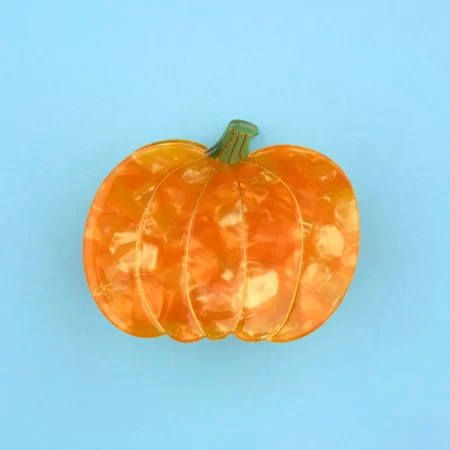 coucou suzette hair claw orange pumpkin