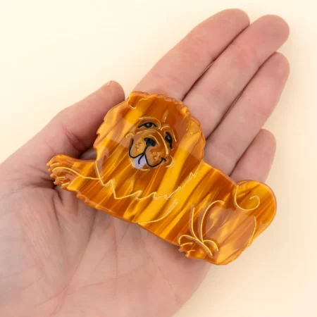 coucou suzette hair claw chow chow dog