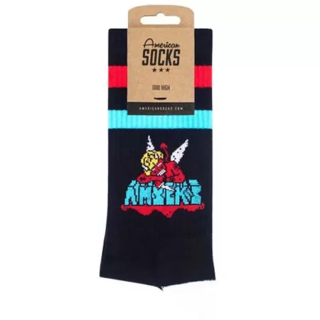 american socks mid high fallen angel
