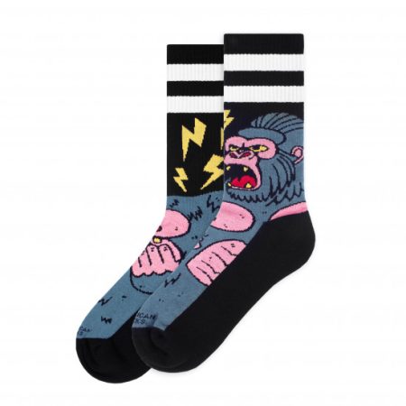 american socks mid high jungle king