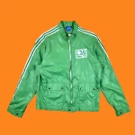 RARE 70s ADIDAS WORLD CUP 1974 Green Tracktop M