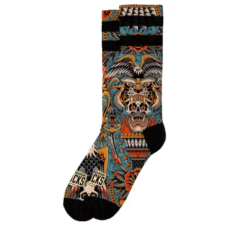 american socks dagger signature l xl mid high