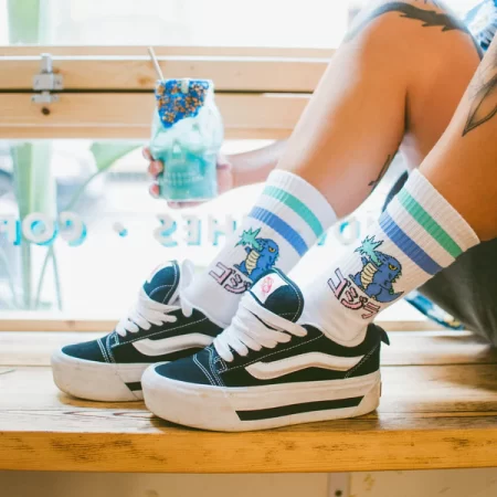 american socks gojira mid high one size