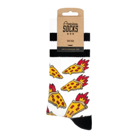 american socks pizza inferno mid high one size