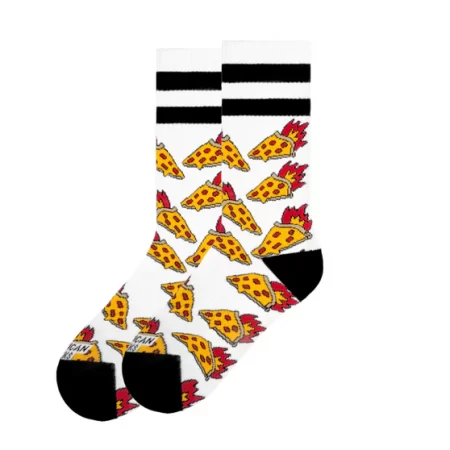 american socks pizza inferno mid high one size