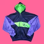 80s NIKE Hooded Tracktop L