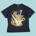 Vintage DRAGON Graphic T-Shirt L-XL