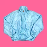 Vintage ELLESSE Light Blue Tracktop M-L
