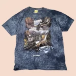 1998 THE MOUNTAIN GREAT SMOKY MOUNTAINS Tie Dye T-Shirt 3XL