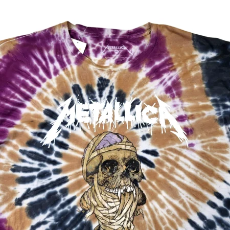 METALLICA Tie Dye T-Shirt 2XL
