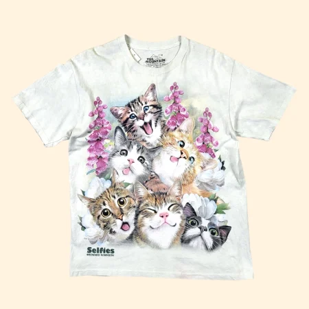 THE MOUNTAIN KITTIES Tie Dye T-Shirt M