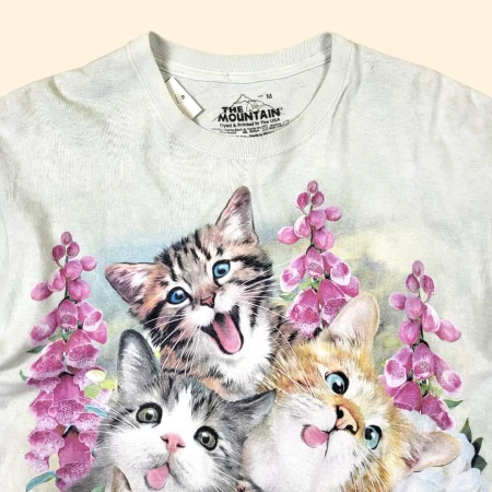 THE MOUNTAIN KITTIES Tie Dye T-Shirt M