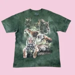 THE MOUNTAIN TIGERS Tie Dye T-Shirt XL