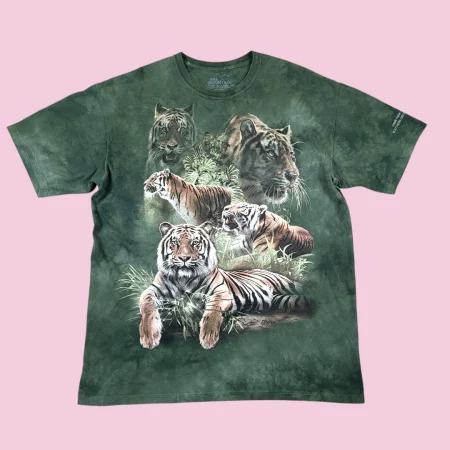 THE MOUNTAIN TIGERS Tie Dye T-Shirt XL