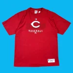 Vintage CINCINNATI REDS x MAJESTIC MLB T-Shirt XL