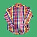 Vintage POLO RALPH LAUREN Plaid Shirt L-XL