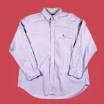 Vintage POLO RALPH LAUREN Purple Shirt XL