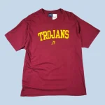 Vintage TROJANS NCAA T-Shirt L-XL