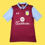 ASTON VILLA x UNDER ARMOUR 2016-2017 Jersey L