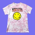NIRVANA Tie Dye T-Shirt M