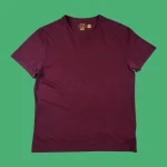 POLO RALPH LAUREN Burgundy T-Shirt M