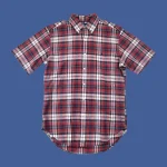 POLO RALPH LAUREN Plaid Short Sleeve Shirt S-M