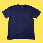 Vintage POLO RALPH LAUREN Dark Blue T-Shirt M