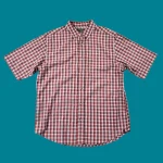 WOOLRICH Paid Short Sleeve Shirt L-XL