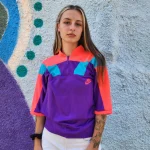 80s NIKE Made in UK Cycling Jersey M