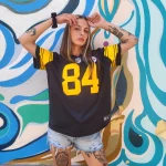 PITTSBURGH STEELERS ANTONIO BROWN x NIKE Women's NFL Jersey L