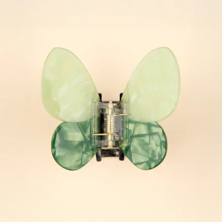 coucou suzette green butterfly hair claw κλαμερ μαλλιων πρασινη πεταλουδα