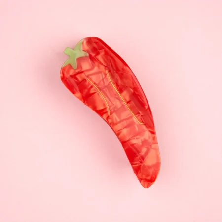 coucou suzette chili pepper hair claw κλαμερ μαλλιων πιπερια τσιλι