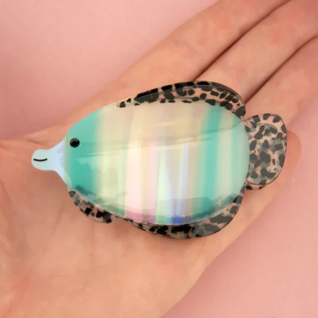 coucou suzette hair claw tropical fish κλαμερ μαλλιων τροπικο ψαρι