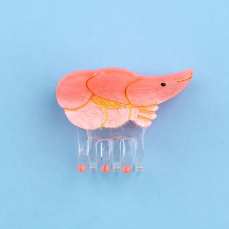 coucou suzette shrimp mini hair claw μικρο κλαμερ μαλλιων γαριδα
