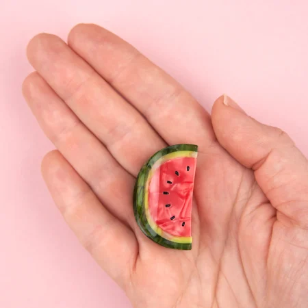 coucou suzette mini hair claw watermellon μικρο κλαμερ μαλλιων καρπουζι