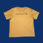 CARHARTT Yellow T-Shirt L-XL