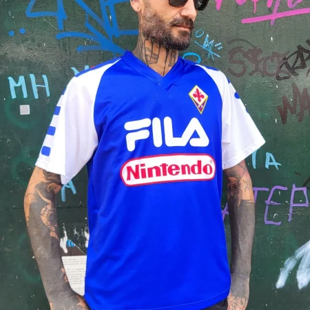 FIORENTINA x FILA 1997-1998 Training Jersey M