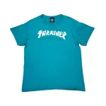 THRASHER Green-Blue T-Shirt L