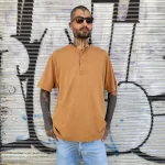 Vintage DICKIES 3-Button T-Shirt XL