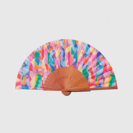 a fan of handmade in spain βενταλια αξεσουαρ ξυλινη chromatic collage